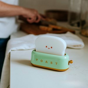 Veilleuse rechargeable toaster vert