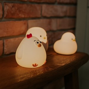 Veilleuse rechargeable poule