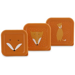 Lot de 3 boîtes à goûter mr. Fox