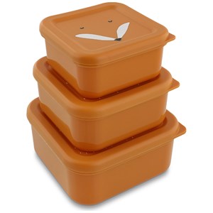 Lot de 3 boîtes à goûter mr. Fox