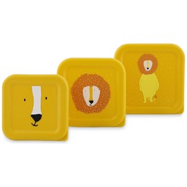 Lot de 3 boîtes à goûter mr. Lion