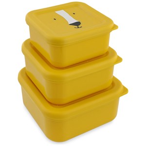 Lot de 3 boîtes à goûter mr. Lion