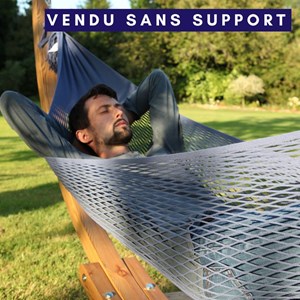 Hamac polyester recyclé bleu jean