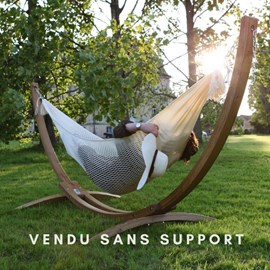 Hamac polyester recyclé naturel