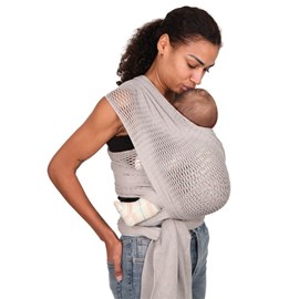 Echarpe de portage gris taille 2