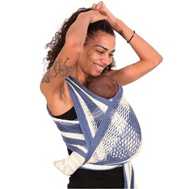 Echarpe de portage rayure taille 2