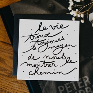 Carte - la vie trouve toujours le chemin