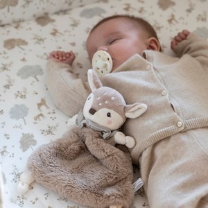 Doudou plat petit cerf nara