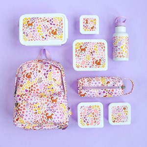 Lunch box fleurs du jardin
