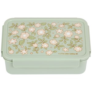 Lunch box fleurs sage