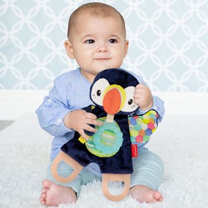 Doudou dentition macareux