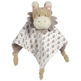 Doudou âne botton fleurs