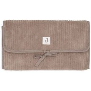 Tapis à langer nomade cloudy rib milky coffee