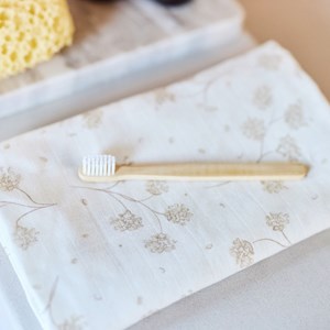 Lot de 2 maxi-langes en coton leafy dreams (115 x 115 cm)