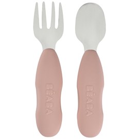 Lot de 2 précouverts inox barbe à papa