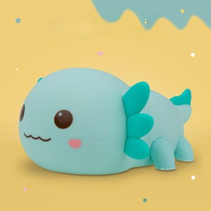 Veilleuse rechargeable axolotl blue