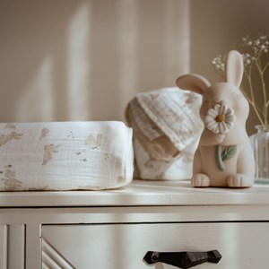 Panier de toilette baby bunny (15 x 15 cm)