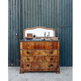 Commode secrétaire en bois n°184