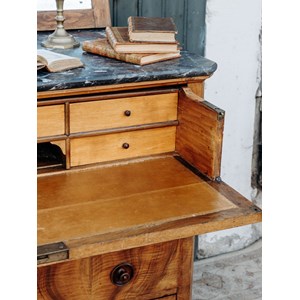 Commode secrétaire en bois n°184