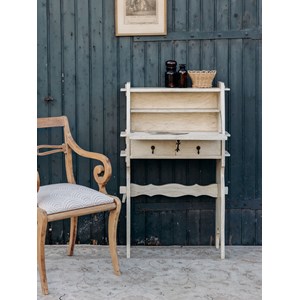 Secrétaire fin en bois clair n°114