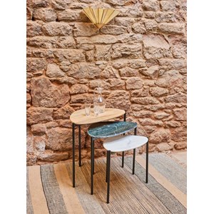 Tables gigognes en marbre n°113