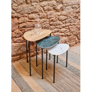 Tables gigognes en marbre n°113