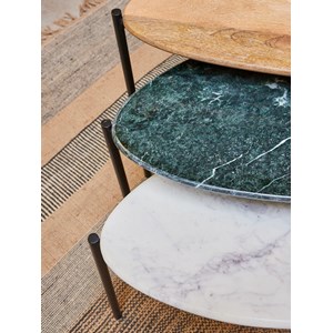 Tables gigognes en marbre n°113