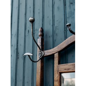 Grand porte-manteau en bois n°214