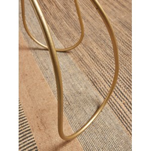 Paire de tables basses en laiton n°647