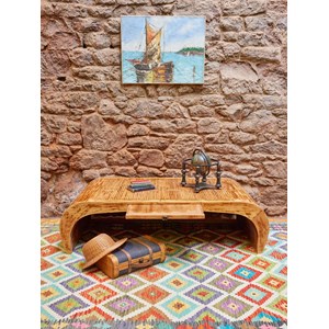 Grande table basse en bambou n°643