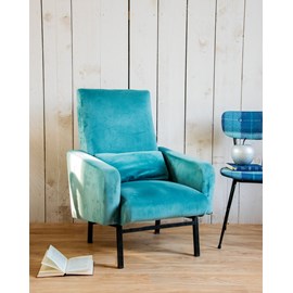 Jakob, le fauteuil en velours n°737