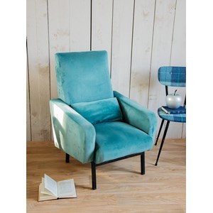 Jakob, le fauteuil en velours n°737