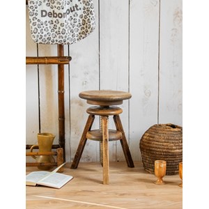 Regis, le tabouret en bois n°752
