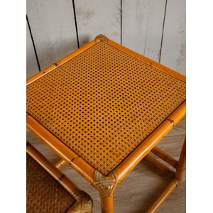 Tables gigognes en bambou n°114