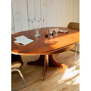 Table à manger en bois papillon n°1039
