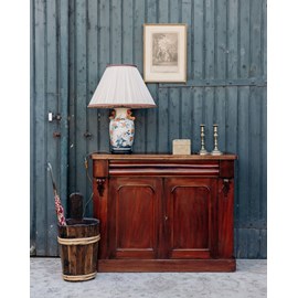 Buffet fin en bois foncé n°605