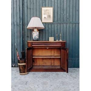 Buffet fin en bois foncé n°605