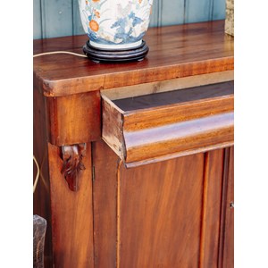 Buffet fin en bois foncé n°605