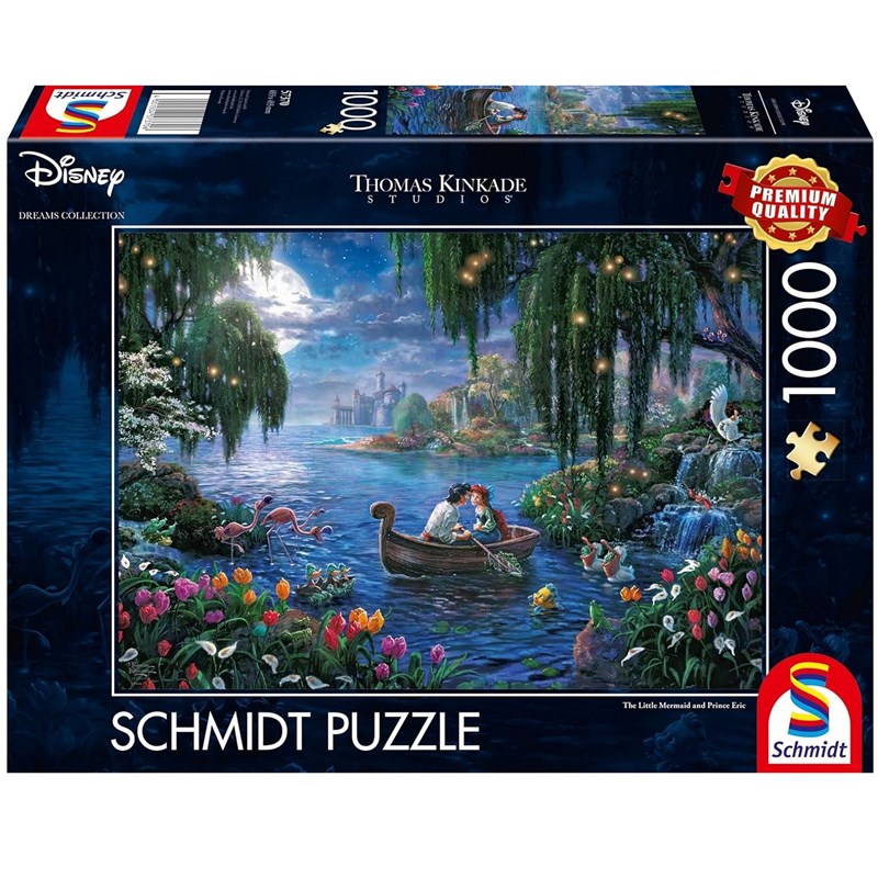 Puzzle la petite sirène et le prince er