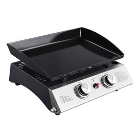 Plancha au gaz mala - 2 brûleurs 5kw