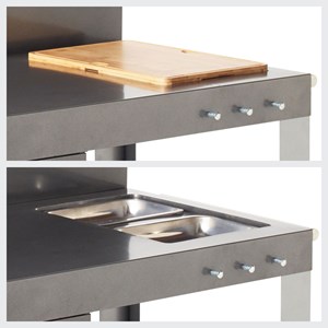 Desserte pour plancha nova xl