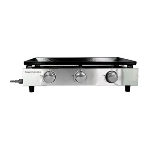 Plancha au gaz mérida 3 brûleurs 6 kw