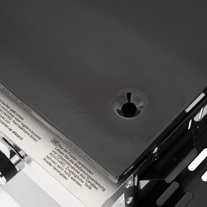 Plancha au gaz mérida 3 brûleurs + chariot