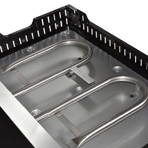 Plancha gaz en fonte finesta - 2 brûleurs