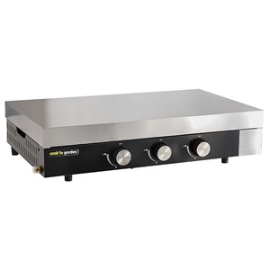 Plancha gaz en fonte finesta - 3 brûleurs