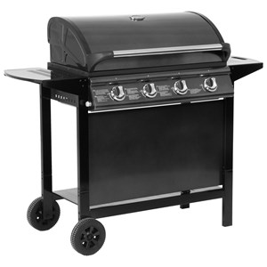 Barbecue au gaz reno - 4 brûleurs avec thermomètre 14kw