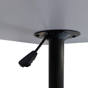 Table de bar carrée noire luke