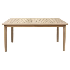Table rectangulaire 160cm en acacia similan