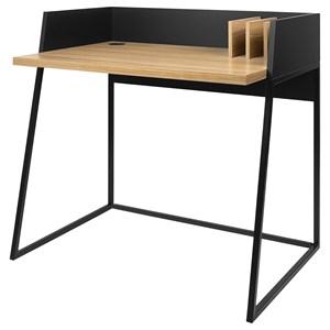 Bureau bois et noir charles