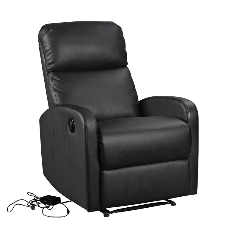 Fauteuil électrique inclinable relax noir